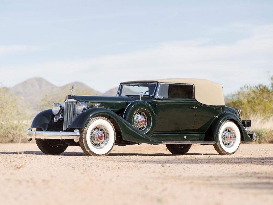  Packard Twelve Convertible Victoria by Dietrich 1934 года  (фото 24 из 39)